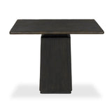 Althea Outdoor Dining Table-38" - Textured Bronze Aluminum | shipping 08/25/2026