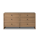 Analisa 6 Drawer Dresser - Sandy Oak | shipping 08/10/2026