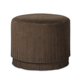 Rooney Ottoman - Nubuck Cigar | shipping 08/25/2026