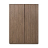 Leo Cabinet - Rustic Grey Veneer | shipping 06/06/2026