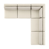 Adler Outdoor 5-Piece Sectional - Amalfi Natural