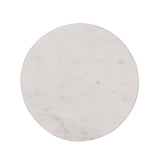 Creative Co-Op Elegant Marble Round Cheese Board, Beige