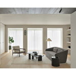 Featuring Mahogany Boomerang Coffee Table - Small by Ethnicraft at Amethyst Home. Playful, pebble shapes set on a beautiful, folded, base. The Boomerang coffee table is a fantastic and well-proportioned addition to any space. Configured with the two sizes together, or as a stand-alone, this design is sure to capture attention.
Dimensions: 33.5" x 30.5" x 1.  Amethyst Home provides interior design, new home construction design consulting, vintage area rugs, and lighting in the Calabasas metro area.