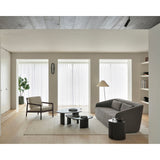 Featuring Mahogany Boomerang Coffee Table - Small by Ethnicraft at Amethyst Home. Playful, pebble shapes set on a beautiful, folded, base. The Boomerang coffee table is a fantastic and well-proportioned addition to any space. Configured with the two sizes together, or as a stand-alone, this design is sure to capture attention.
Dimensions: 33.5" x 30.5" x 1.  Amethyst Home provides interior design, new home construction design consulting, vintage area rugs, and lighting in the Calabasas metro area.