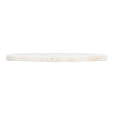 Creative Co-Op Elegant Marble Round Cheese Board, Beige