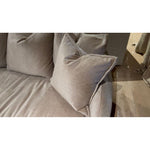 Modern curves and sleek styling make the Emile Sofa Family by Verellen perfect for any environment. Bench-crafted with a sustainably harvested hardwood frame and 8-way hand-tied seat construction, it comes standard with: Amethyst Home provides interior design, new home construction design consulting, vintage area rugs, and lighting in the Nashville metro area.