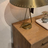Egon Antique Brass Iron Table Lamp | shipping 10/10/2025