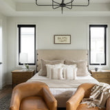 Anderson Palm Ecru Bed