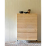 Ligna Black Oak Cupboard | ready to ship!