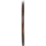 Creative Co-Op Oval Wood Charcuterie Handle, Gray Cheese/Cutting Board