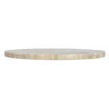 Creative Co-Op Elegant Marble Round Cheese Board, Beige