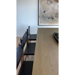 Featuring Tia Drifted Oak Dining Table by Four Hands at Amethyst Home. Inspired by European antiques, grand scaling and bowtie-shaped legs serve plenty of presence. A single stretcher adds a traditional feel to this refreshed altar table. Seats 10 comfortably.
Overall Dimensions: 108"W x 42"L x 30"HColors: Drifted OakMaterials: Solid OakClearance from Floor: . Amethyst Home provides interior design, new home construction design consulting, vintage area rugs, and lighting in the Seattle metro area.