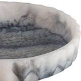 Curvy Edge Grey Bowl Set of 3