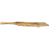 Creative Co-Op Rectangle Mango Wood Cutting Handle Cheese Board, Brown