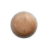 Creative Co-Op Modern Marble Canister with Wood Lid, Natural