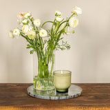 Creative Co-Op Elegant Marble Round Cheese Board, Beige