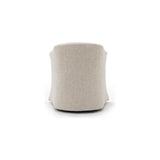 The Axelle Swivel Chair by Verellen is a modern classic with a low, curved back that go into gorgeous thin arms. This is bench-crafted in their North Carolina atelier. It features: Amethyst Home provides interior design, new home construction design consulting, vintage area rugs, and lighting in the San Diego metro area.