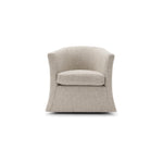 The Axelle Swivel Chair by Verellen is a modern classic with a low, curved back that go into gorgeous thin arms. This is bench-crafted in their North Carolina atelier. It features: Amethyst Home provides interior design, new home construction design consulting, vintage area rugs, and lighting in the Kansas City metro area.