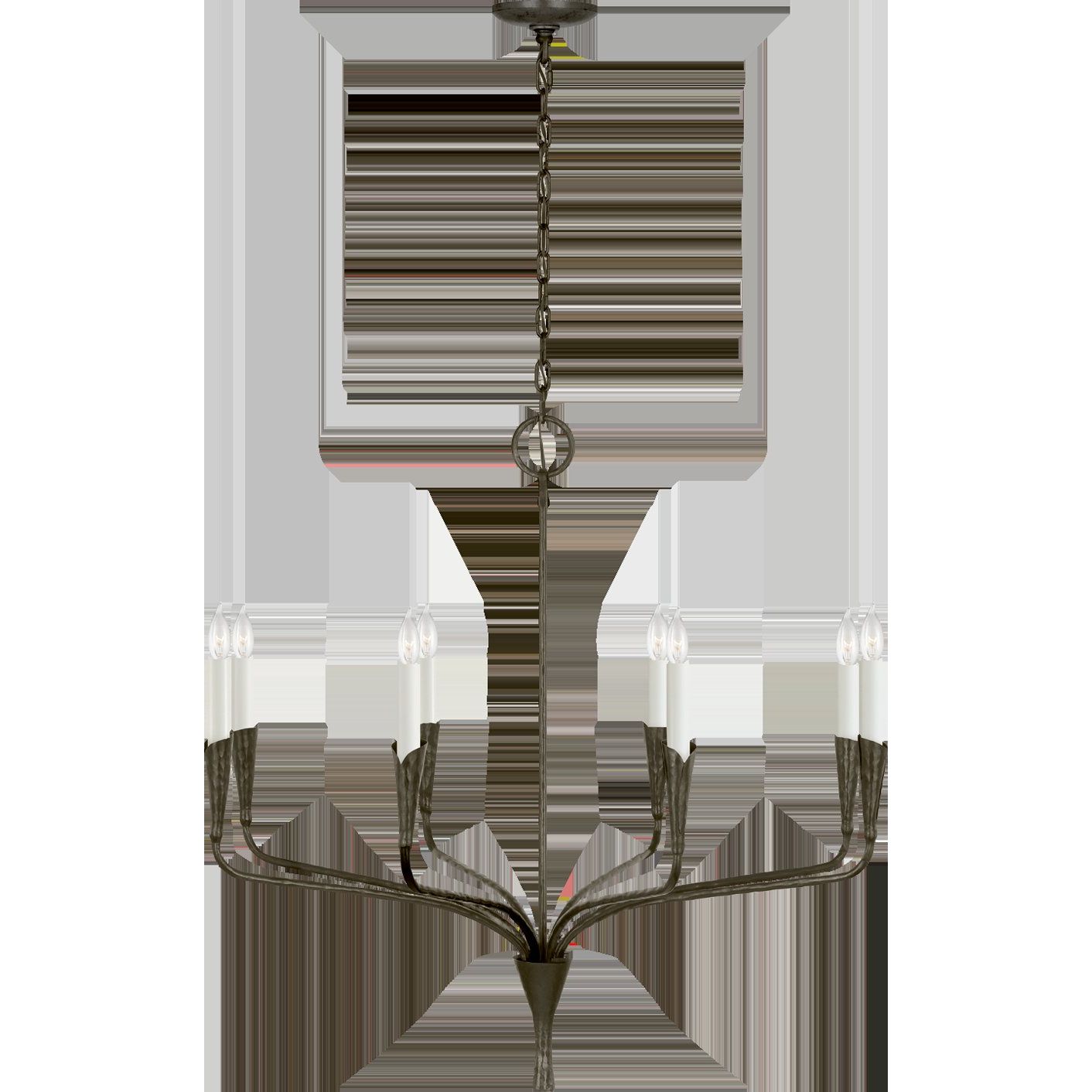 Featuring Aiden 40" Single Tier Chandelier Aged Iron by Visual Comfort at Amethyst Home. Illuminate your space with the Aiden 40" Single Tier Chandelier. Featuring a sophisticated aged iron finish and a single tier design, this chandelier adds an elegant touch to any room. Perfect for creating a luxurious ambiance with its warm, alluring light. Bring a touch of sophistication to. Amethyst Home provides interior design, new construction, custom furniture, and area rugs in the Los Angeles metro area