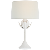 Featuring Alberto 17" Cordless Accent Lamp Plaster White by Visual Comfort at Amethyst Home. Introducing the sophisticated Alberto 17" Cordless Accent Lamp in Plaster White. Enjoy enhanced lighting with this premium lamp. Its cordless design adds convenience and style to any room. With its elegant design, this lamp is sure to bring a touch of luxury to your home.
Overall Dimensions: 1. Amethyst Home provides interior design, new construction, custom furniture, and area rugs in the Omaha metro area