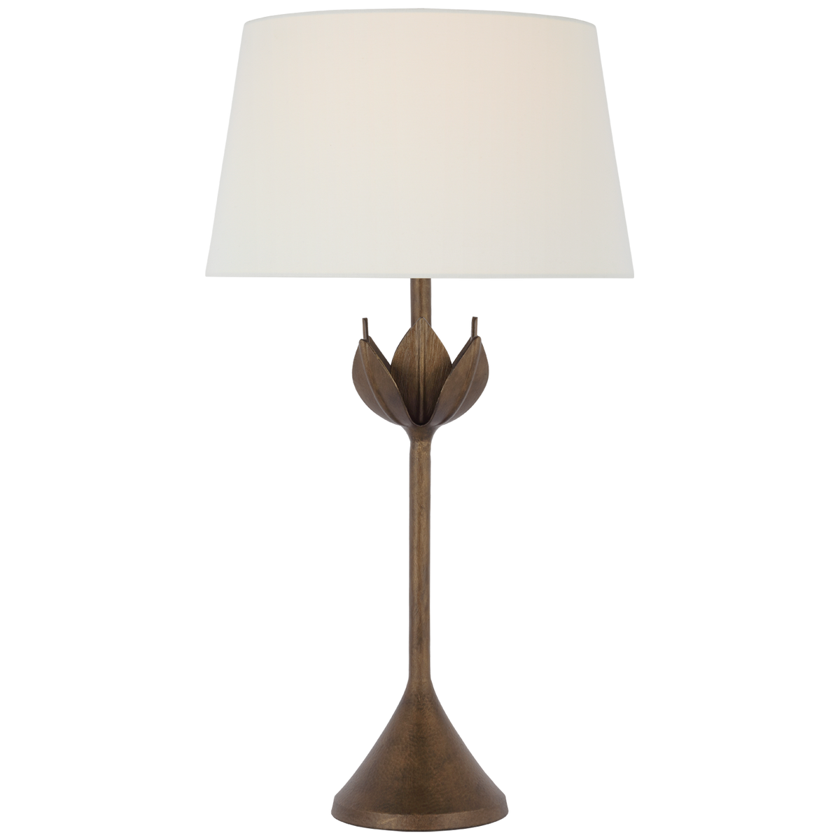 Alberto Large Table Lamp Antique Bronze Leaf | shipping 09/21/2025