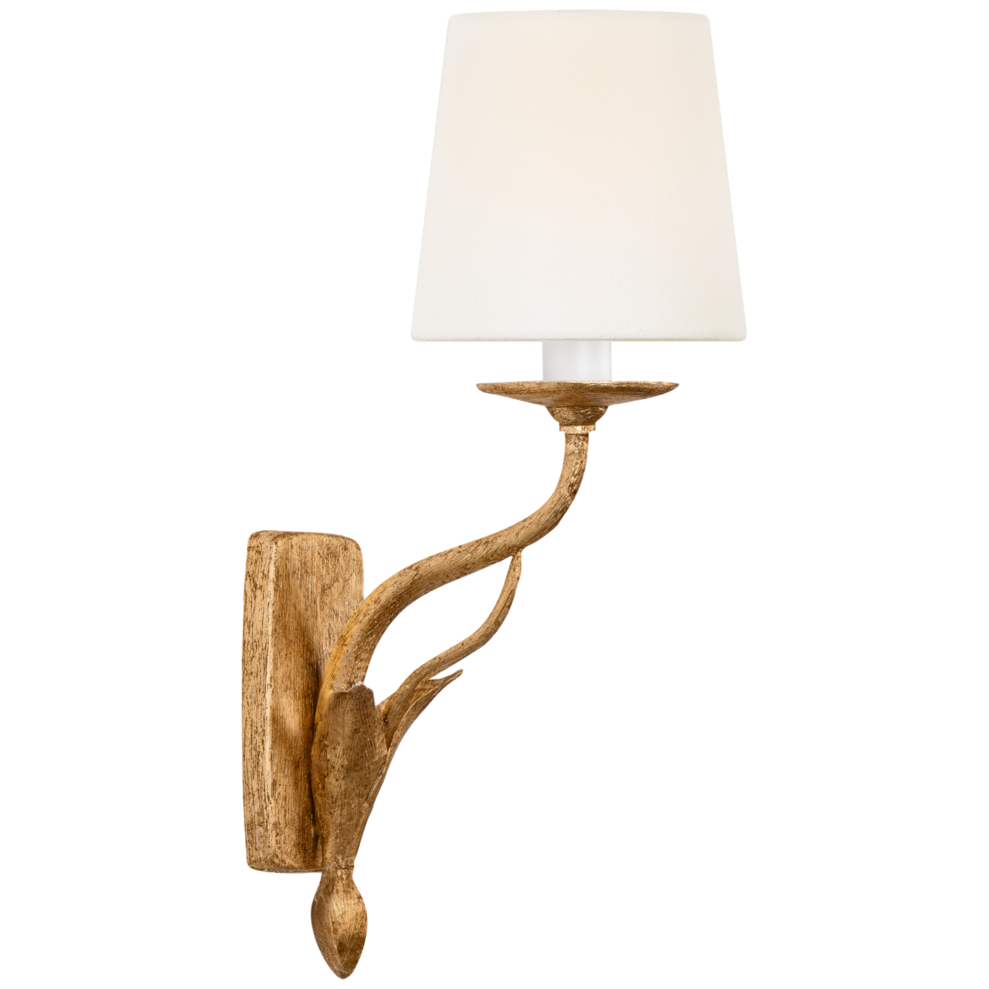 Featuring Amalfi 15" Sconce Milano Gold by Visual Comfort at Amethyst Home. Illuminate your space with the elegant and exclusive Amalfi 15" Sconce in Milano Gold. Crafted with sophistication and style, this sconce adds a touch of luxury to any room. Its sleek design and warm golden hue create a tasteful ambiance that is sure to please. Upgrade your decor with the Amalfi Sconce.
Ov. Amethyst Home provides interior design, new construction, custom furniture, and area rugs in the Charlotte metro area