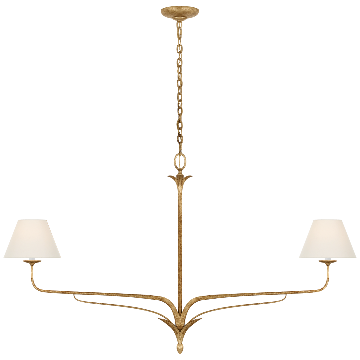 Featuring Amalfi 57" Linear Chandelier Milano Gold by Visual Comfort at Amethyst Home. Indulge in the luxurious and exclusive Amalfi 57" Linear Chandelier, handcrafted with premium Milano Gold finish. Elevate your space with its elegant design and sparkling illumination. A true masterpiece, this chandelier will be the perfect statement piece to showcase your refined taste.
Ove. Amethyst Home provides interior design, new construction, custom furniture, and area rugs in the Winter Garden metro area