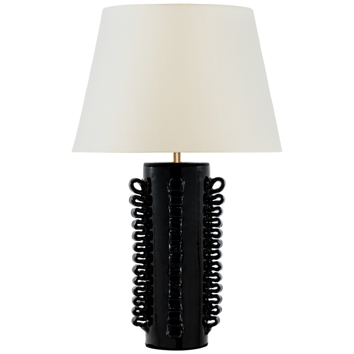 Featuring Amandine 25" Table Lamp Raven Black by Visual Comfort at Amethyst Home. Introducing the Amandine 25" Table Lamp, a sleek and sophisticated addition to any room. With its elegant design and soft illumination, this lamp will bring a touch of luxury to your space. Experience the perfect blend of form and function with Amandine.
Overall Dimensions: 15" L x 15" W x 24.75" H. Amethyst Home provides interior design, new construction, custom furniture, and area rugs in the Los Angeles metro area