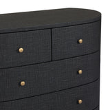 Amelia Chest - Black Linen | shipping 12/10/2026
