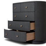 Amelia Chest - Black Linen | shipping 12/10/2026