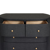 Amelia Chest - Black Linen | shipping 12/10/2026