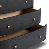 Amelia Chest - Black Linen | shipping 12/10/2026