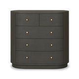 Amelia Chest - Dark Green Lacquered Linen | shipping 12/10/2026