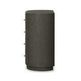 Amelia Chest - Dark Green Lacquered Linen | shipping 12/10/2026