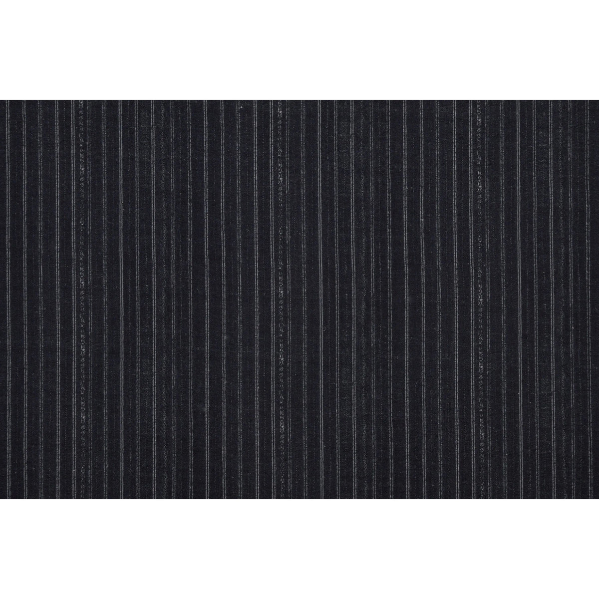 Bengal Pin Stripe Charcoal Grade H | Cisco Home Fabric Sample