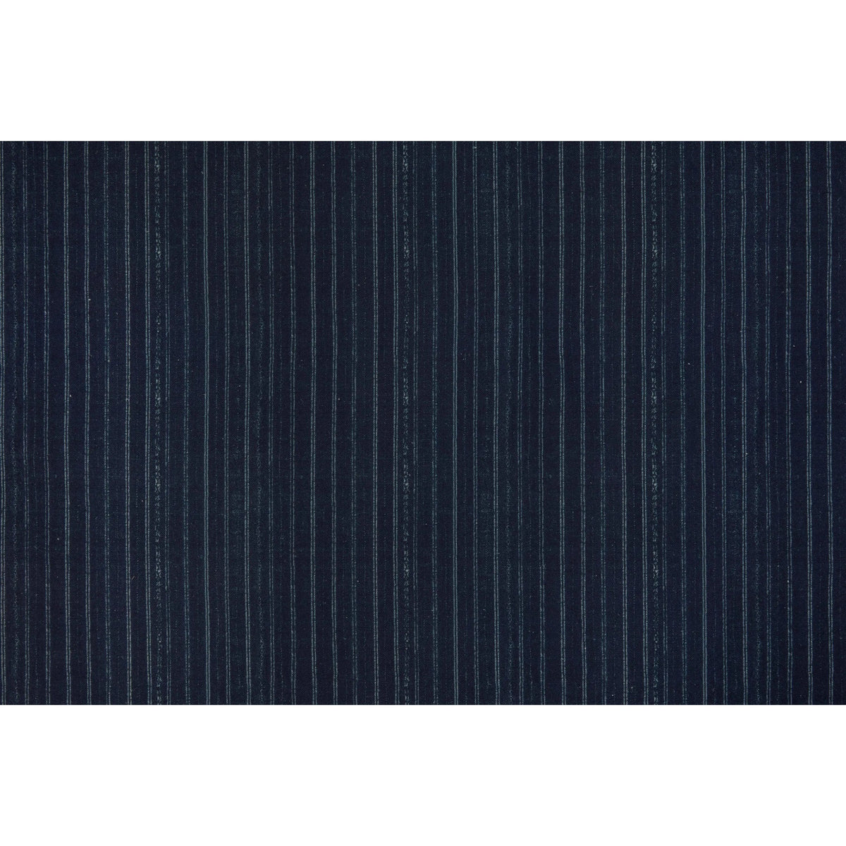 Bengal Pin Stripe Indigo Grade H | Cisco Home Fabric Sample