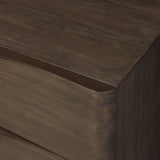 Amiro 6 Drawer Dresser - Tumble Brown Ash Veneer | shipping 09/25/2026