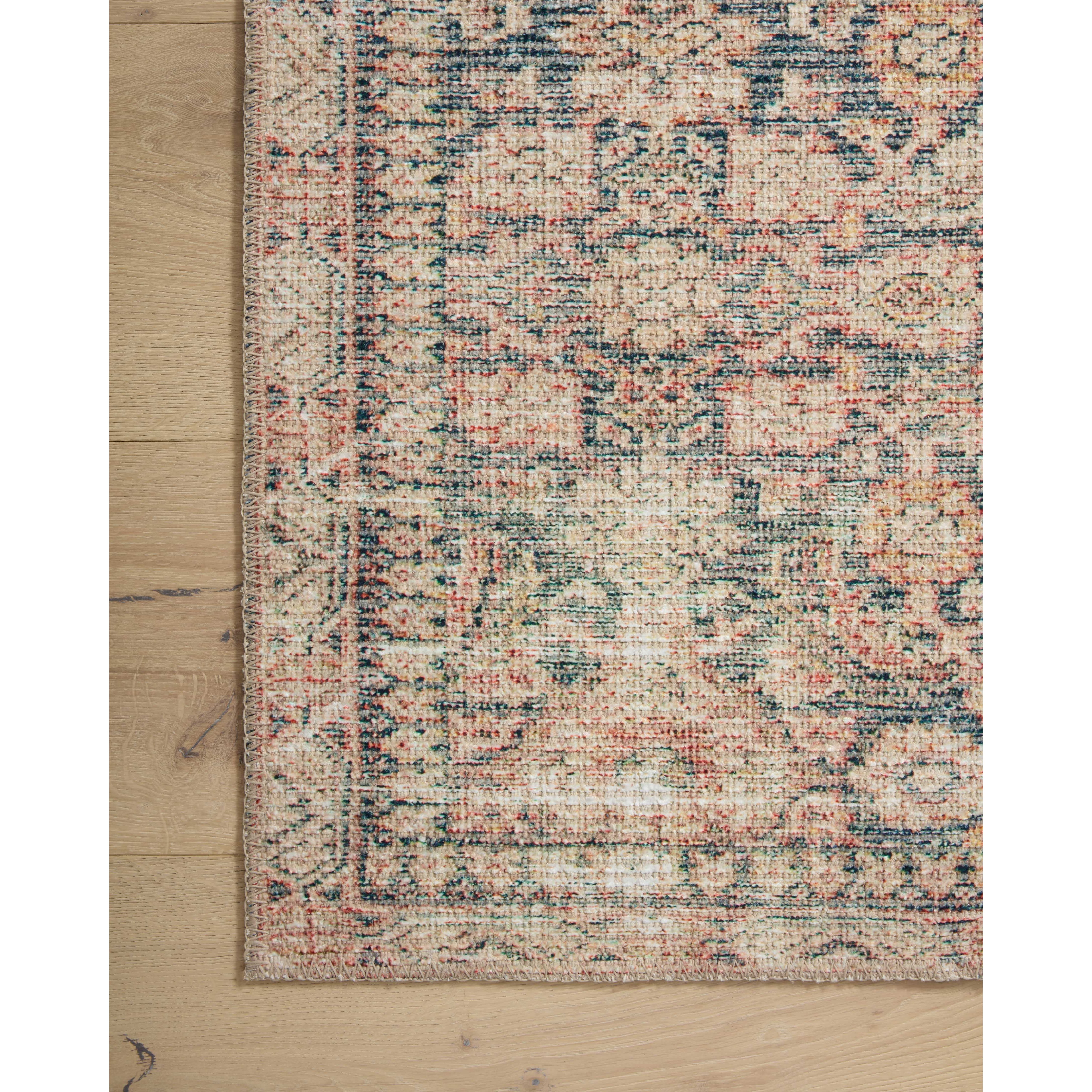 Featuring Angela Rose x Loloi Aubrey Navy / Multi Runner by Loloi at Amethyst Home. The Angela Rose x Loloi Aubrey Navy / Multi rug is the vintage-inspired area rug that makes visitors do double takes. The distressed pattern is printed with uncanny precision, while the ombre-fading and warm palette create an inviting, lived-in look. This is an incredibly versatile rug for busy living rooms, bed. Amethyst Home provides interior design services, furniture, rugs, and lighting in the Tampa metro area.
