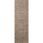 Featuring Angela Rose x Loloi Blake Taupe / Blue Runner by Loloi at Amethyst Home. Designed in an expertly distressed antique style, the Angela Rose x Loloi Blake Taupe / Blue rug features traditional motifs that have softened into the background, making it an effortless neutral in any room. Muted earth-toned palettes complement a range of furniture, while subtle cream-colored fringe. Amethyst Home provides interior design services, furniture, rugs, and lighting in the Colorado Springs metro area.