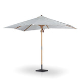 Baska Outdoor Rectangular Umbrella - Fine Sanded Teak-Fsc / Arashi Salt - Arashi Salt | shipping 10/10/2026
