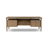 Archer Desk - Toasted Brown Oak Veneer | shipping 09/15/2026