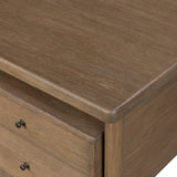 Archer Desk - Toasted Brown Oak Veneer | shipping 09/15/2026