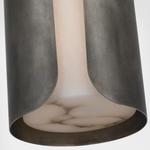 Featuring Armise 11" Pendant Mottled Pewter by Visual Comfort at Amethyst Home. Elevate your space with the sophistication of our Armise 11" Pendant in Mottled Pewter. Featuring a sleek pendant design, this piece will add a touch of luxury to any room. Enjoy the subtle shimmer of the pewter finish, making it the perfect statement piece for any elegant space.
Overall Dimensions: 11. Amethyst Home provides interior design, new construction, custom furniture, and area rugs in the Park City metro area