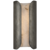 Featuring Armise 14" Sconce Mottled Pewter by Visual Comfort at Amethyst Home. Armise 14" Sconce in Mottled Pewter with Alabaster
Overall Dimensions: 7" L x 7" W x 14" H Weight : 18 lbs.. Amethyst Home provides interior design, new construction, custom furniture, and area rugs in the Los Angeles metro area