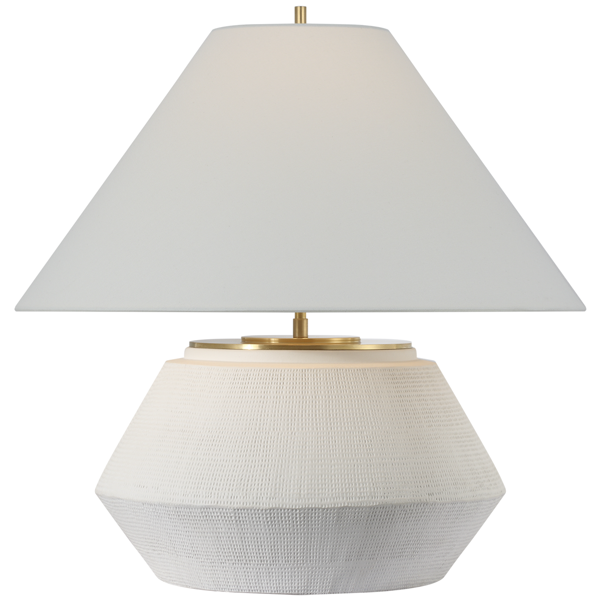 Aten 23" Table Lamp Plaster White | shipping 09/21/2025