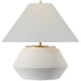 Featuring Aten 23" Table Lamp Plaster White by Visual Comfort at Amethyst Home. Aten 23" Table Lamp in Plaster White with Linen Shade
Overall Dimensions: 23" L x 23" W x 23.25" H Weight : 31 lbs.. Amethyst Home provides interior design, new construction, custom furniture, and area rugs in the Calabasas metro area