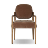 Auden Dining Arm Chair - Monte Mushroom | shipping 10/10/2026