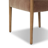 Auden Dining Arm Chair - Monte Mushroom | shipping 10/10/2026