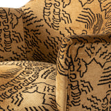 Aurora Swivel Chair - Balkan Ochre