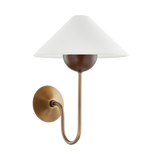 Evan Wall Sconce - Patina Brass | shipping 12/13/2025